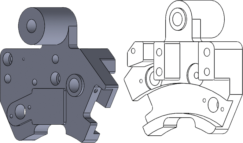 Konstruktion 3D Modelle in CAD